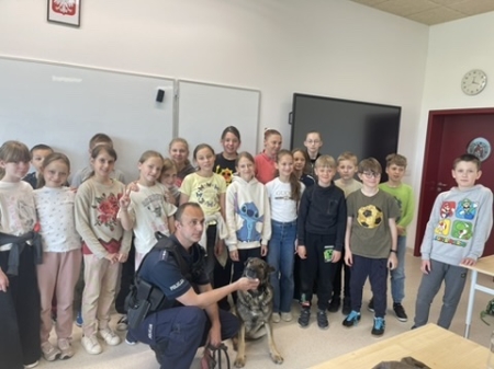 Wizyta policjantów