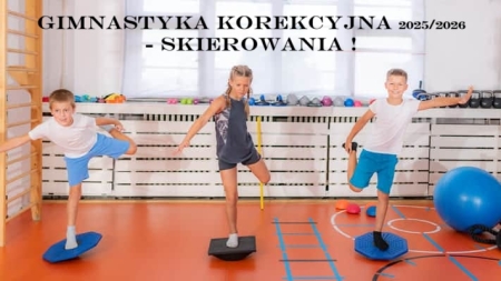 Zajęcia z gimnastyki korekcyjnej 